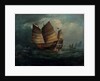 Chinese junks by George Chinnery