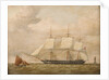 A frigate by Henry A. Luscombe