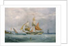 A trading brig entering the Bristol Avon by Joseph Walter