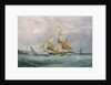 A trading brig entering the Bristol Avon by Joseph Walter
