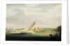 Yachts of the Cumberland Society racing on the Thames, circa 1815 by William Havell