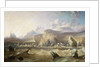 A whaler off a mountainous coast by John Wilson Carmichael