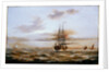 A Danish steam frigate by J. Gale