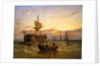 Indiamen in the Thames by William Adolphus Knell