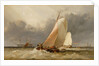 Dutch yachting on the Zuider Zee by Edward William Cooke