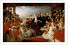 The landing of H.R.H. the Princess Alexandra at Gravesend, March 7 1863 by Henry Nelson O'Neil