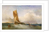 A swim-headed barge by James Webb