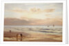 Setting nets on the coast of North Wales by Henry Moore