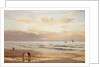 Setting nets on the coast of North Wales by Henry Moore