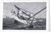 A yacht ashore by Charles M Padday