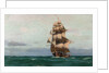 A frigate by John Fraser