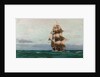 A frigate by John Fraser