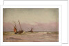 Fishing boats by John Fraser