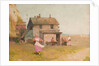 A coastal scene by John Fraser