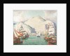 Harbour scene by John Everett