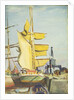 Harbour scene by John Everett