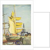 Harbour scene by John Everett