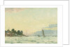 The Royal Yacht Squadron Club House at regatta time by John Everett