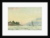 The Royal Yacht Squadron Club House at regatta time by John Everett