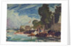 The Royal Yacht Squadron Club House, Cowes, at regatta time by John Everett