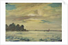 The Royal Yacht Squadron Club House, Cowes, at regatta time by John Everett