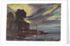 The Royal Yacht Squadron Club House, Cowes, at regatta time by John Everett