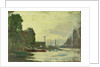 The Royal Yacht Squadron Club House, Cowes, at regatta time by John Everett