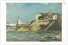 The Royal Yacht Squadron Club House, Cowes, at regatta time by John Everett