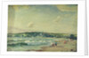 Shore scene on the Isle of Wight by John Everett