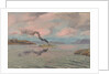The end of the journey: a merchant vessel entering the Clyde at sunrise by Stephen Bone