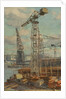 Belfast cranes by Stephen Bone