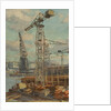 Belfast cranes by Stephen Bone