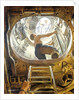 On board an S-class submarine: Up the conning tower by Stephen Bone