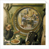 S-class submarine:The wardroom and forward mess deck by Stephen Bone
