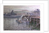 Midget submarines at Campbeltown by Stephen Bone