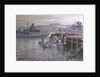 Midget submarines at Campbeltown by Stephen Bone