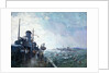 Boom-defence vessels by Charles Ernest Cundall