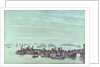 Liberty boats at Sheerness by Charles Cundall