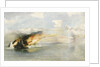 Capital ships bombard Salerno by Richard Ernst Eurich