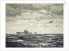 Mitchells taking off from US carrier 'Hornet', 18 April 1942 by Norman Wilkinson