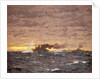 The Jervis Bay action, 5 November 1940 by Norman Wilkinson