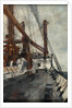 Deck scene on board a cargo liner by Cecil Peter Knox