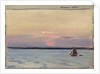 A sailing vessel by John Everett