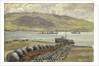 Campbeltown Loch boom nets and floats by Stephen Bone