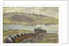 Campbeltown Loch boom nets and floats by Stephen Bone