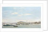 Battleships at Falmouth, 1940 by Charles Ernest Cundall