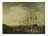 The cavalry embarking at Blackwall by William Anderson
