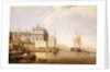 View of Greenwich Hospital from the north bank of the Thames, 1835 by George Chambers