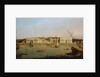 Greenwich Hospital from the north bank of the Thames by Giovanni Antonio Canaletto