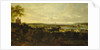 View of Greenwich and the river Thames from Greenwich Park by British School